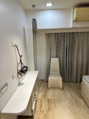 Bathroom in 3 BHK Apartment at Akshay Girikunj, Andheri West – for Rent