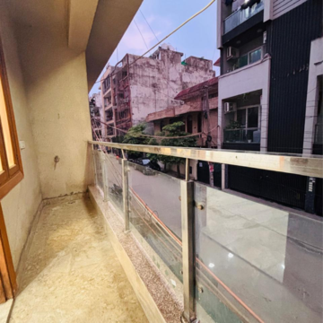 Balcony in 2 BHK Builder Floor at Saket – for Rent