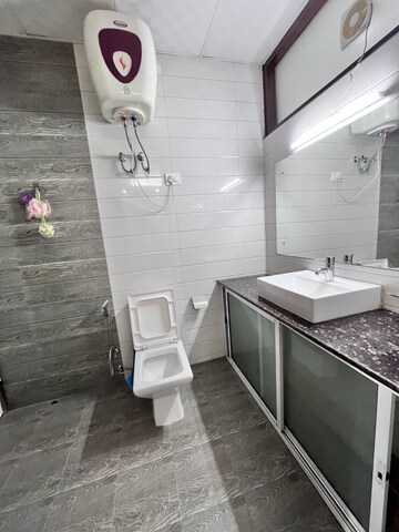 Kitchen in 3 BHK Builder Floor at Ansal Boom Plaza, Sushant Lok Iii – for Rent