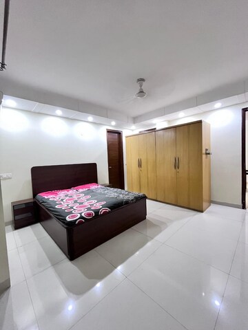 Bedroom in 2 BHK Builder Floor at Ansal Sushant Lok I, Sector 43 – for Rent