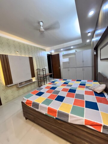 Bedroom in 2 BHK Builder Floor at Ansal Sushant Lok I, Sector 43 – for Rent