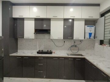 Kitchen in 2 BHK Builder Floor at Ansal Sushant Lok I, Sector 43 – for Rent