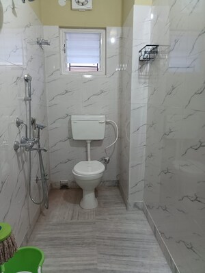 Bathroom in 3 BHK Apartment at Ambey Pearl, New Town Action Area 1 – for Sale