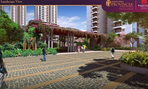 3 BHK Apartment – Exterior View View at Rajapushpa Provincia, Narsingi - for Sale