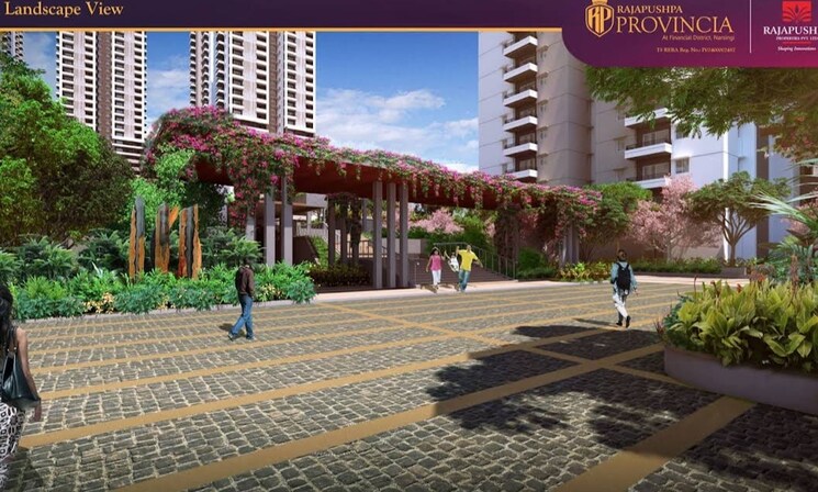 Exterior View, rajapushpa-provincia 3 Bedroom 2335 Sq.Ft. Apartment In Narsingi Hyderabad 8982451