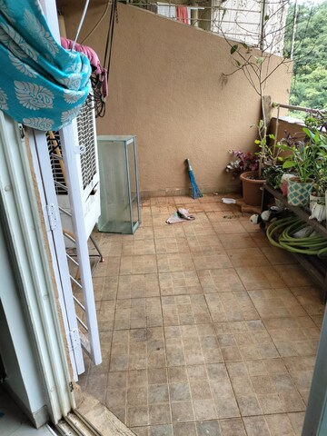 Balcony in 3 BHK Apartment at Kothrud – for Rent