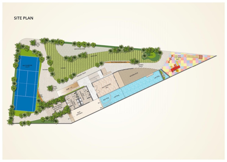 Master Plan, today-saubhagyam 1 Bedroom 650 Sq.Ft. Apartment In Palaspe Phata Navi Mumbai 8982456