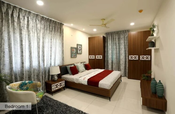 Bedroom, my-home-avatar 3 Bedroom 1834 Sq.Ft. Apartment In Gachibowli Hyderabad 8982481