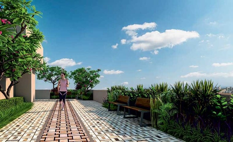 Balcony, dimple-westwood 2 Bedroom 604 Sq.Ft. Apartment In Kandivali West Mumbai 8982500