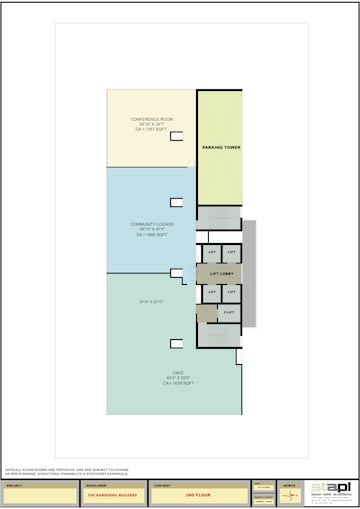 Floor Plan in  Office Space at Nerul – for Sale