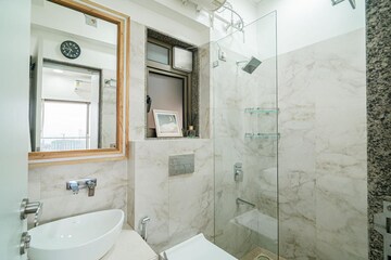 Bathroom in 3 BHK Apartment at Kanakia Silicon Valley, Powai – for Sale
