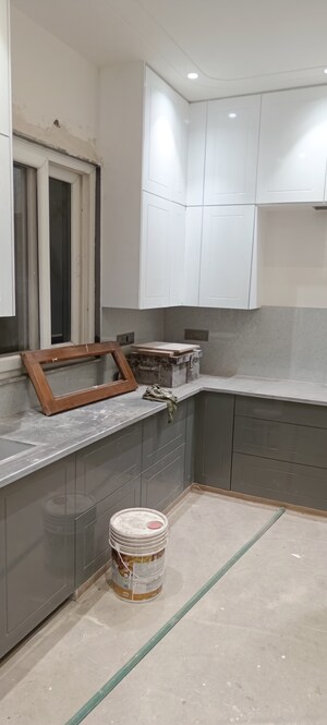 Kitchen in 3 BHK Builder Floor at Deep Vihar – for Sale