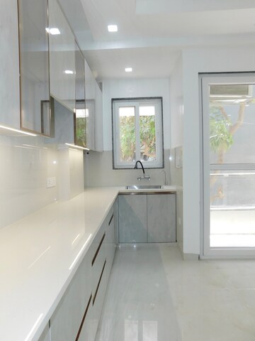 Kitchen in 4 BHK Builder Floor at Vasant Kunj Enclave – for Rent