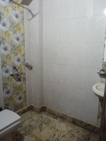Bathroom in 2 BHK Builder Floor at Khirki Extension – for Rent
