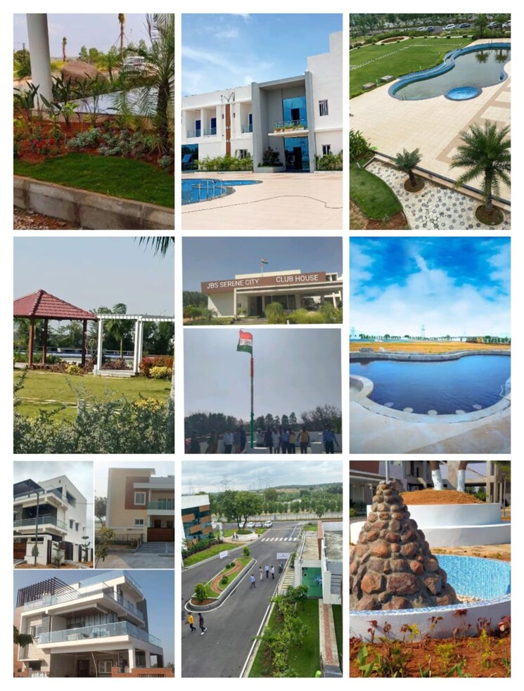 Exterior View, jb-serene-resort  200 Sq.Yd. Plot In Adibatla Hyderabad 8982695