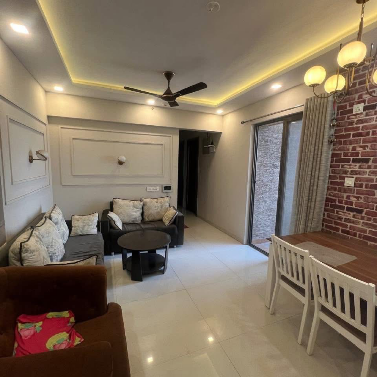 4 BHK + Pooja Room,Servant Room,Study Room Apartment For Rent in Rustomjee Crown