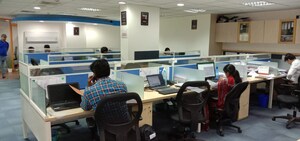 Team Area in  Office Space at Vaswani Marks 36, Shanthala Nagar – for Rent