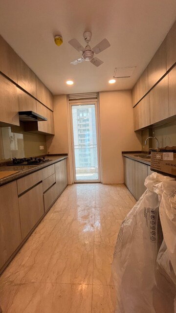 Kitchen in 3.5 BHK Apartment at Ambience Tiverton, Sector 50 – for Rent