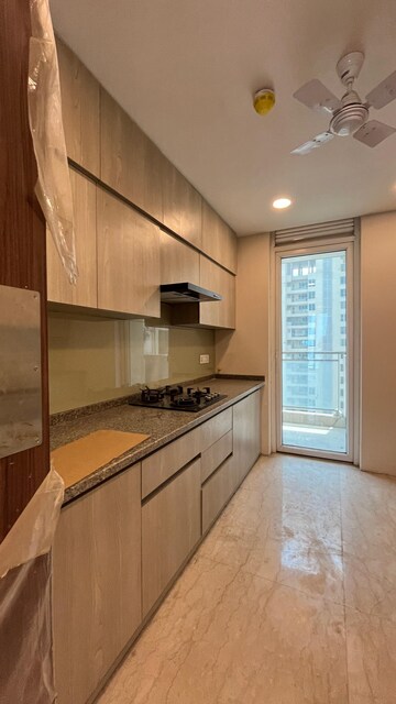 Kitchen in 3.5 BHK Apartment at Ambience Tiverton, Sector 50 – for Rent