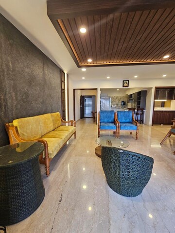 Living Room in 3 BHK Apartment at Richmond Premier, Richmond Road – for Rent