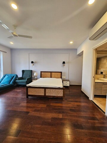 Living Room in 3 BHK Apartment at Richmond Premier, Richmond Road – for Rent