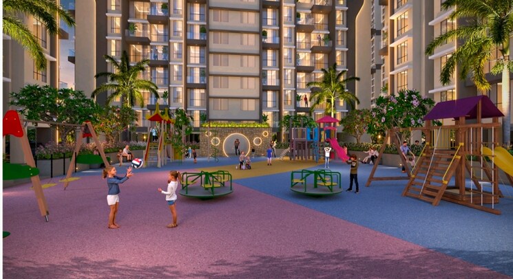 Exterior View, la-mer-one 1 Bedroom 360 Sq.Ft. Apartment In Palaspa Navi Mumbai 8982789