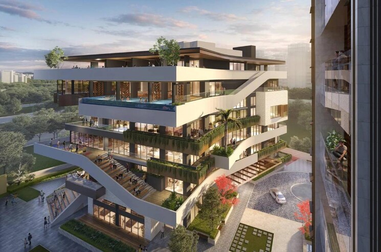 Exterior View, sas-crown 4 Bedroom 8811 Sq.Ft. Apartment In Kokapet Hyderabad 8982961