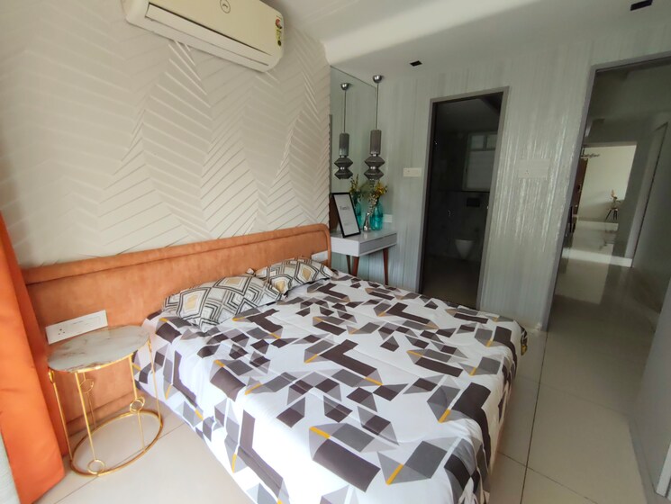 Bedroom, bokhara-orient-hill-view 2 Bedroom 830 Sq.Ft. Apartment In Mohammadwadi Pune 8983003