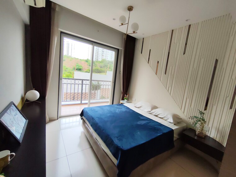 Bedroom, bokhara-orient-hill-view 2 Bedroom 830 Sq.Ft. Apartment In Mohammadwadi Pune 8983003