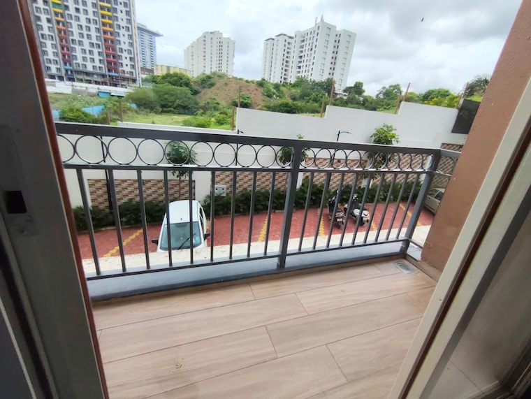 Balcony, bokhara-orient-hill-view 2 Bedroom 830 Sq.Ft. Apartment In Mohammadwadi Pune 8983003