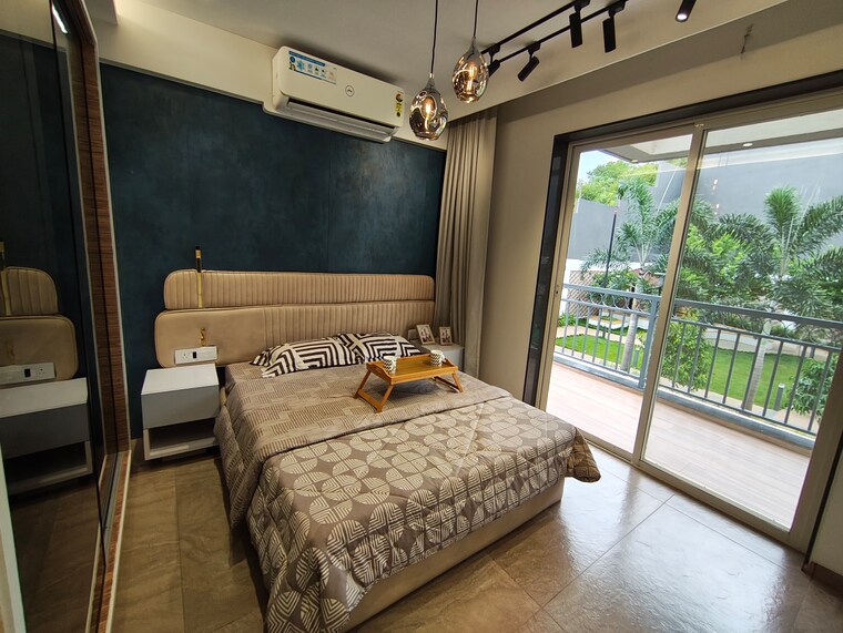 Bedroom, bokhara-orient-hill-view 3 Bedroom 1100 Sq.Ft. Apartment In Mohammadwadi Pune 8983007