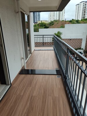 Balcony in 3 BHK Apartment at Bokhara Orient Hill View, Mohammadwadi – for Sale