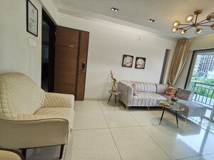 Living Room in 3 BHK Apartment at Bokhara Orient Hill View, Mohammadwadi – for Sale