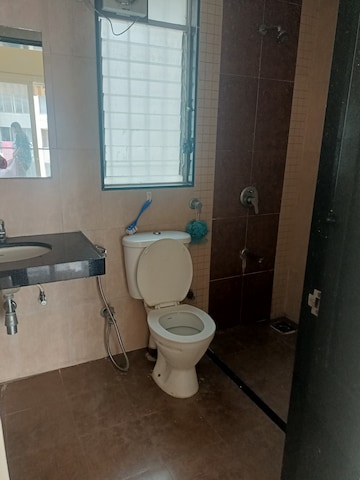 Bathroom in 2 BHK Apartment at Rama Celestial City, Ravet – for Rent