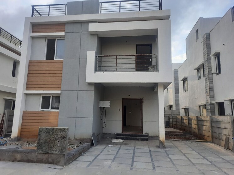 Exterior View, bandlaguda jagir 4 Bedroom 2500 Sq.Ft. Villa In Bandlaguda Jagir Hyderabad 8983028