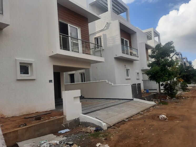 Exterior View, bandlaguda jagir 4 Bedroom 2500 Sq.Ft. Villa In Bandlaguda Jagir Hyderabad 8983028