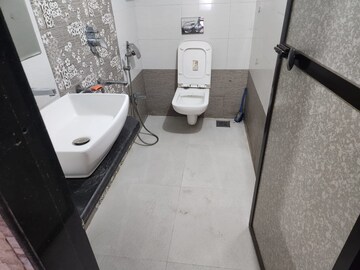 Bathroom in 2 BHK Apartment at Mudit Garden, Kopar Khairane – for Rent