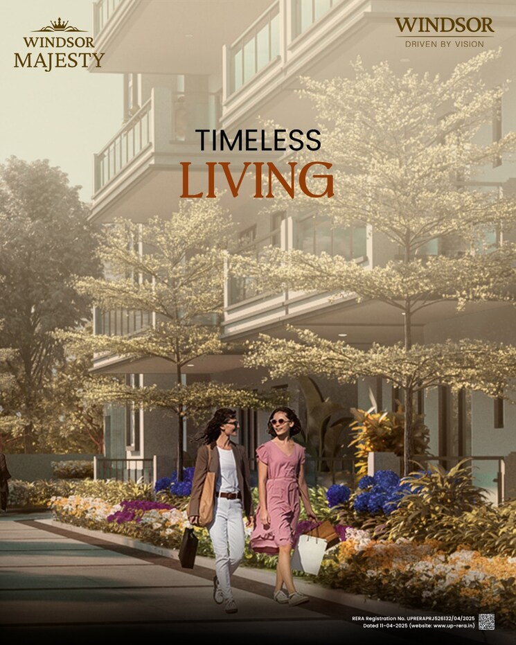 Exterior View, windsor-majesty 3 Bedroom 2450 Sq.Ft. Apartment In Raj Nagar Extension Ghaziabad 8983035