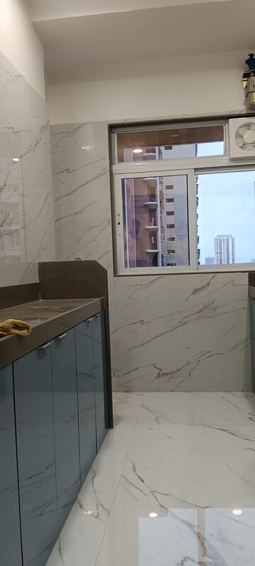 Kitchen in 1 BHK Apartment at Kanak Heights Geeta Bhavan CHS, Malad East – for Rent
