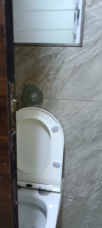 Bathroom in 1 BHK Apartment at Kanak Heights Geeta Bhavan CHS, Malad East – for Rent