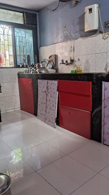 Kitchen in 1 BHK Apartment at Fam CHS, Kopar Khairane – for Sale