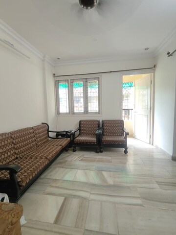 Living Room in 1 BHK Apartment at Lokpuram CHS, Vasant Vihar – for Rent
