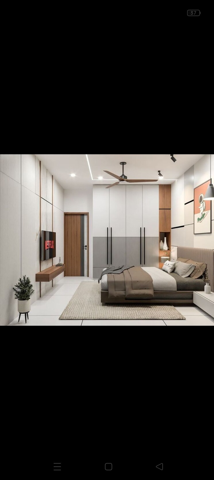 Bedroom, shreepati-7-homes 4 Bedroom 2075 Sq.Ft. Independent House In Tembhode Palghar 8983057