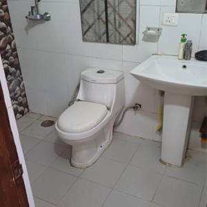 Bathroom in 3.5 BHK Apartment at Mahaluxmi Migsun Ultimo, Omicron Iii Greater Noida – for Sale