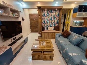 Living Room in 2.5 BHK Apartment at Aeropolis Phase II, Dhanori – for Rent