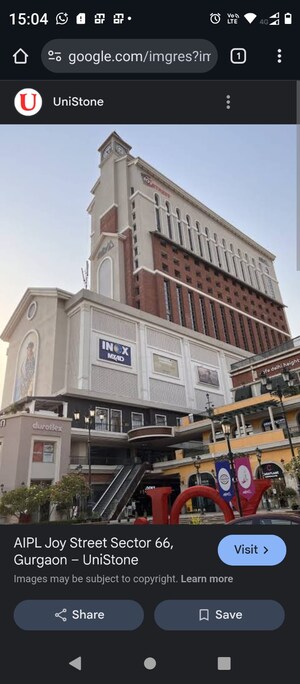  Shop – Exterior View View at AIPL Joy Street, Sector 66 - for Sale