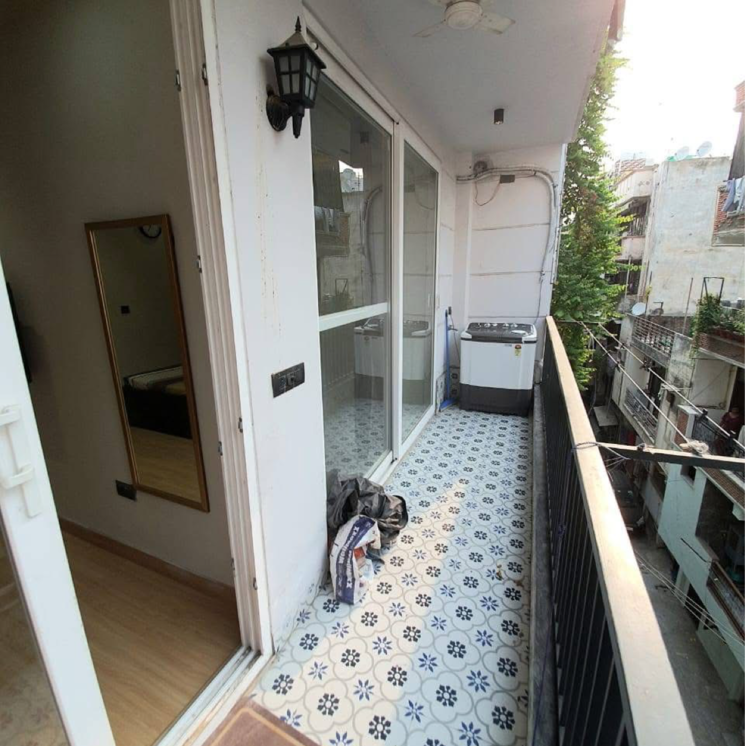 Balcony, malviya nagar 1 Bedroom 500 Sq.Ft. Builder Floor In Malviya Nagar Delhi 8983086