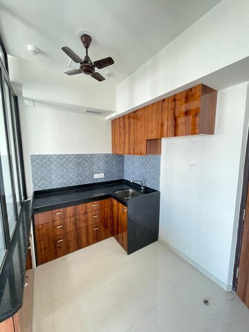 Kitchen in 1 BHK Apartment at Lodha Crown Quality Homes, Majiwada – for Rent
