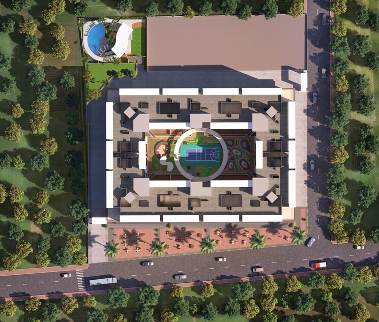 Master Plan, triaa-kosmic-kourtyard Commercial Shop 365 Sq.Ft. In Wagholi Pune 8906156