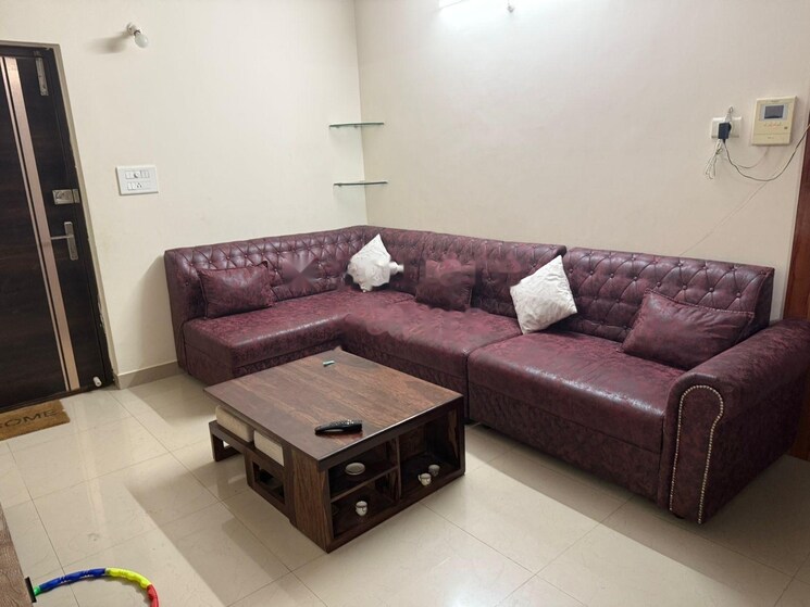 Living Room, theme-ambience-golf-view 3 Bedroom 1356 Sq.Ft. Apartment In Gachibowli Hyderabad 8983230